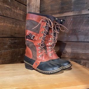 Sorel Conquest Sry Boots Trail, knee high size 8